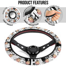 Sukuna Jujutsu Kaisen Anime Custom Car Steering Wheel Cover Nearkii