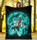Goku Vegeta Moonlight Premium Blanket Nearkii