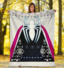 Spider Gwen Ugly Christmas Custom Blanket Home Decor