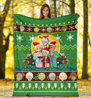 Green Golden Girls Christmas Blanket Amazing Gift Idea Nearkii