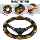 Wonder Woman Premium Custom Car Steering Wheel Cover Nearkii