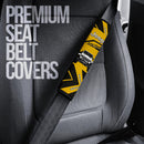 Yellow White Jeep Car Seat Belt Cover Custom Car Accessories Nearkii