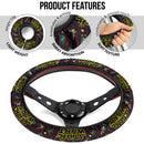 Star Wars Logo Emblem Premium Car Steering Wheel Cover Nearkii