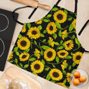 Sunflower Pattern Custom Apron Best Gift For Anyone Who Loves Cooking