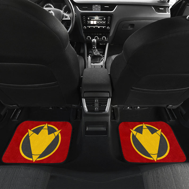 Red Dino Thunder Power Rangers Car Floor Mats Car Accessories Nearkii