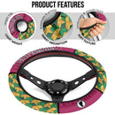 Kimetsu No Yaiba Giyu Tomioka Car Steering Wheel Cover Nearkii