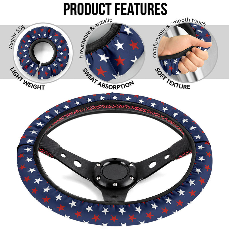 American Star Premium Car Steering Wheel Cover Nearkii