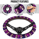 Kamado Nezuko Demon Slayer Anime Premium Custom Car Steering Wheel Cover 4 Nearkii