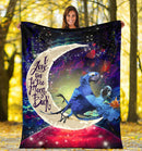 Rio Blu And Jewel Love You To The Moon Galaxy Blanket Nearkii