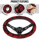 Akatsuki Cloud 3D Car Steering Wheel Cover Nearkii
