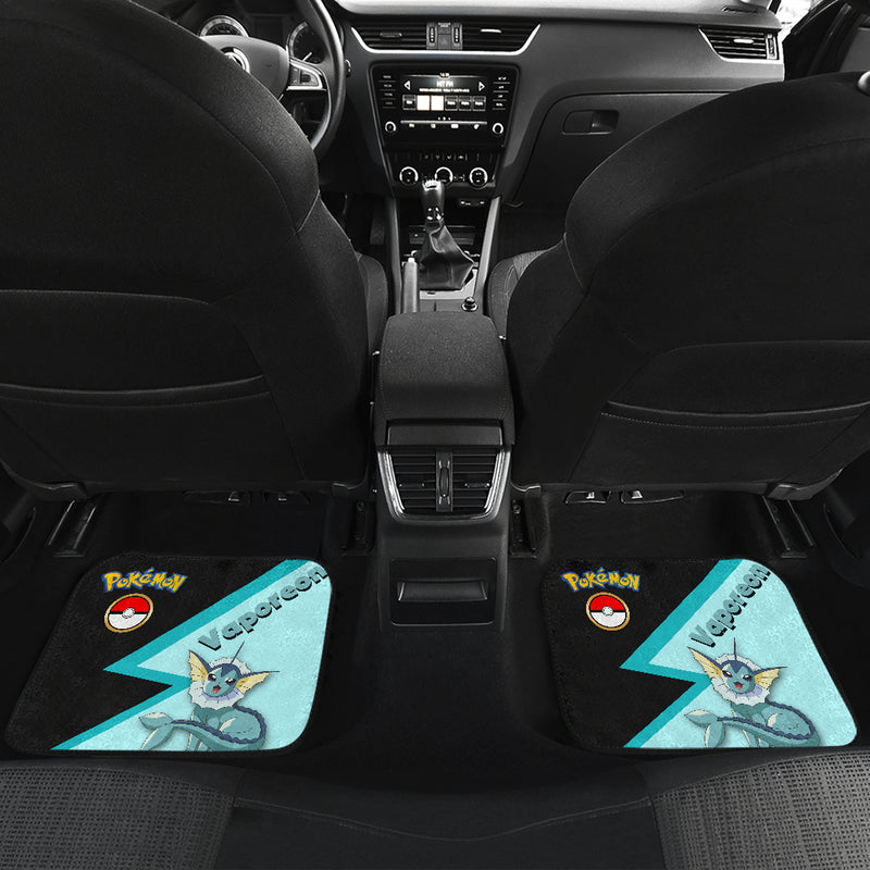 Vaporeon Pokemon Car Floor Mats Car Accessories Nearkii