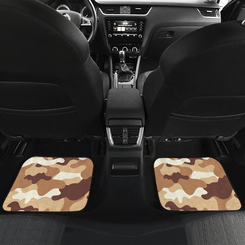 Camo Bright Yellow Car Floor Mats Car Accessories Nearkii