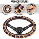 Jojo Bizarre Adventure Jotaro Kujo Star Platinum Anime Premium Custom Car Steering Wheel Cover Nearkii
