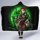 Tanjiro Moonlight Economy Hooded Blanket Nearkii