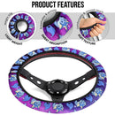 Pokemon Galaxy Vaporeon Eevee Evolution Car Steering Wheel Cover Nearkii