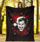 Joker Ho Ho Ho Ugly Christmas Custom Blanket Home Decor Nearkii