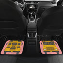 Floral School Bus Car Floor Mats Car Accessories Nearkii
