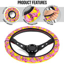 Pink Panther Premium Custom Car Steering Wheel Cover Nearkii