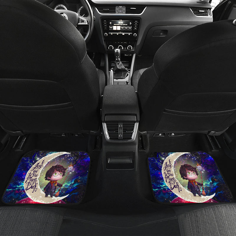 Harry Potter Chibi Love You To The Moon Galaxy Car Mats Nearkii