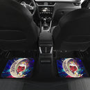 Cute Unicorn Deadpool And Spiderman Love You To The Moon Galaxy Car Mats Nearkii