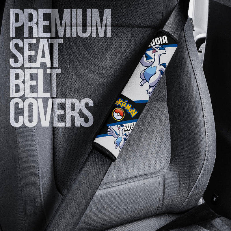 Lugia car seat belt covers Anime Pokemon Custom Car Accessories Nearkii