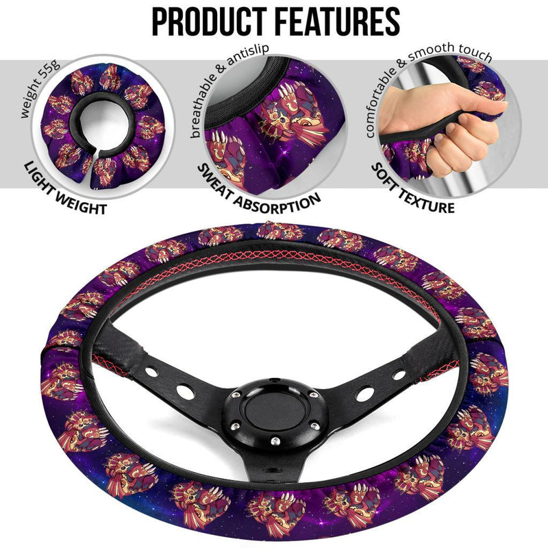 Groudon Pokemon Anime Custom Car Steering Wheel Cover Nearkii