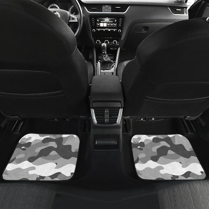 Camo Bright Black And White Car Floor Mats Car Accessories Nearkii