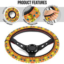 Pikachu Charizard Pokemon Car Steering Wheel Cover 1 Nearkii