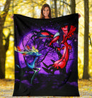 Pokemon X Y Yveltal And Xerneas Moonlight Premium Blanket Nearkii