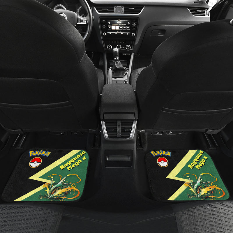 Mega Rayquaza Pokemon Car Floor Mats Car Accessories Nearkii