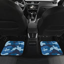 Camo Bright Blue Car Floor Mats Car Accessories Nearkii