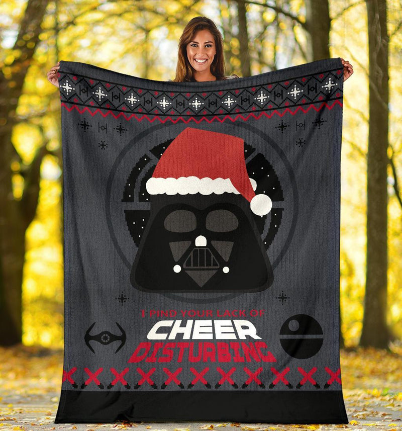 Star Wars I Pind Your Lack Of Ugly Christmas Custom Blanket Home Decor Nearkii