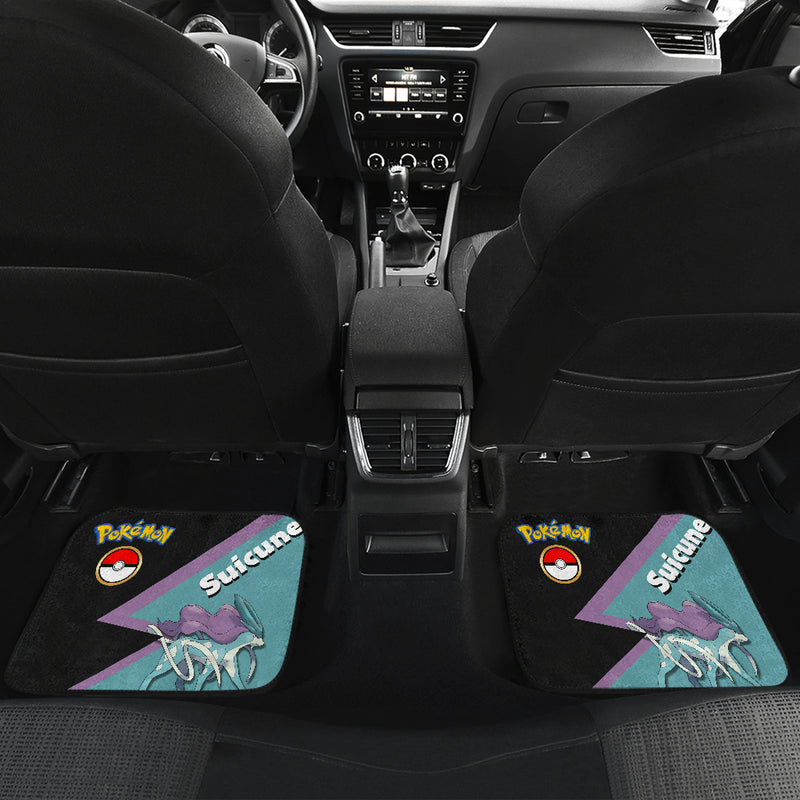 Suicune Pokemon Car Floor Mats Car Accessories Nearkii