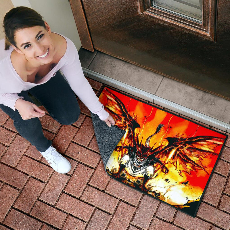 Natsu Dragneel Transform Anime Doormat Nearkii