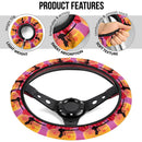 Dragon Ball Goku Fly Premium Car Steering Wheel Cover Nearkii