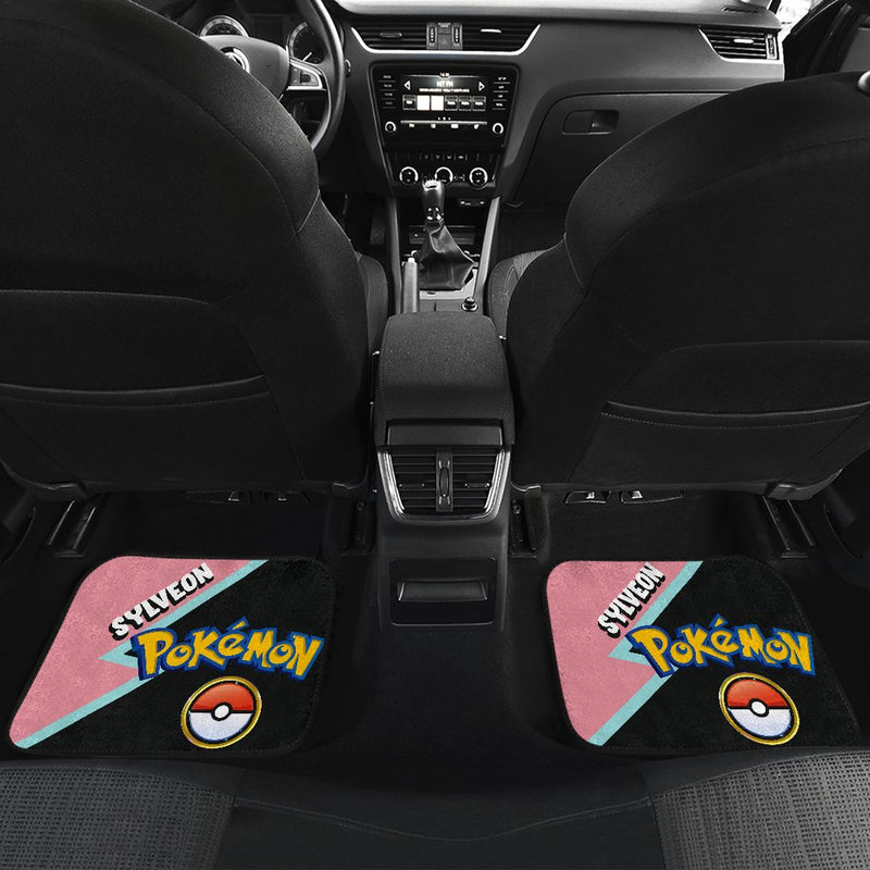 Sylveon Car Floor Mats Custom Anime Pokemon Car Interior Accessories Nearkii