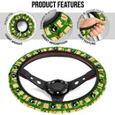 Looney Tunes Marvin The Martian Raygun Premium Custom Car Steering Wheel Cover Nearkii