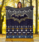 Batman Freeze Ugly Christmas Custom Blanket Home Decor Nearkii