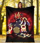 Pokemon Mega Groudon Moonlight Premium Blanket Nearkii