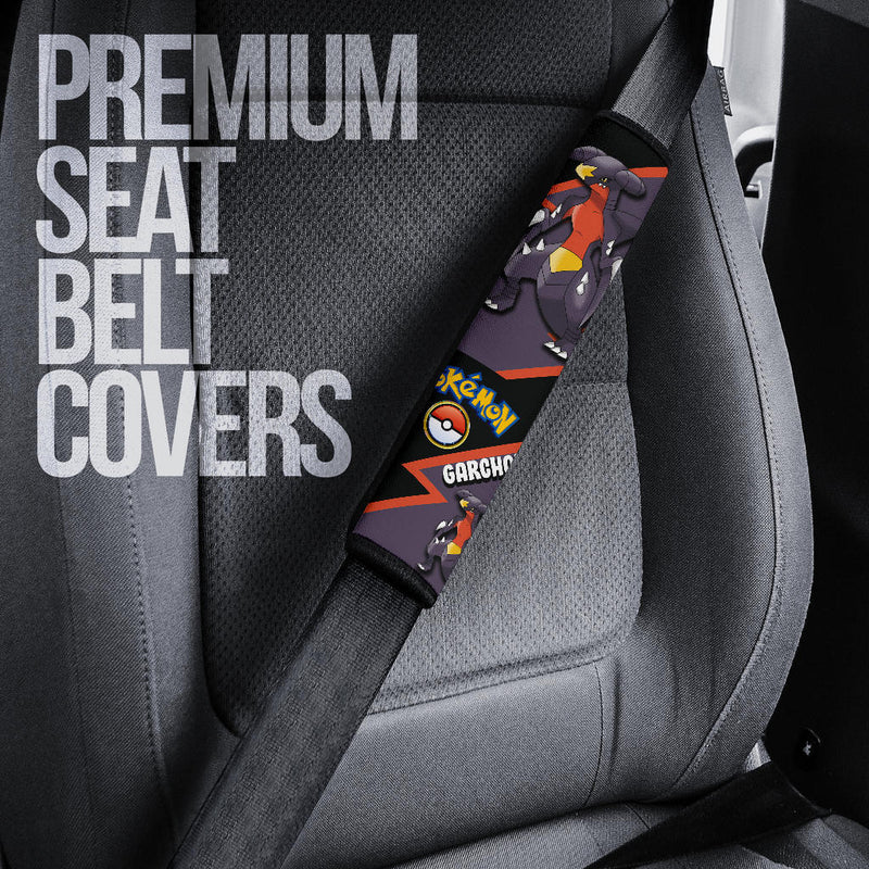 Garchomp car seat belt covers Anime Pokemon Custom Car Accessories Nearkii