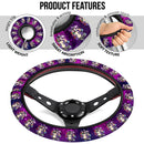 Shinobu Kocho Demon Slayer Anime Premium Custom Car Steering Wheel Cover 2 Nearkii