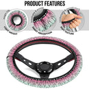 Shinobu Kocho Demon Slayer Anime Car Steering Wheel Cover 1 Nearkii