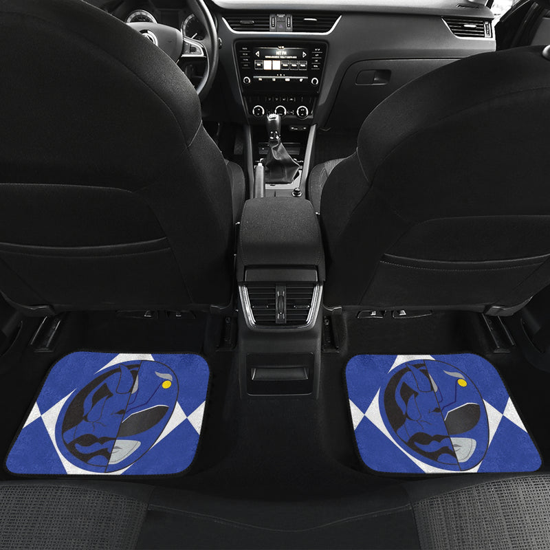 Mighty Morphin Power Rangers Blue Car Floor Mats Car Accessories Nearkii