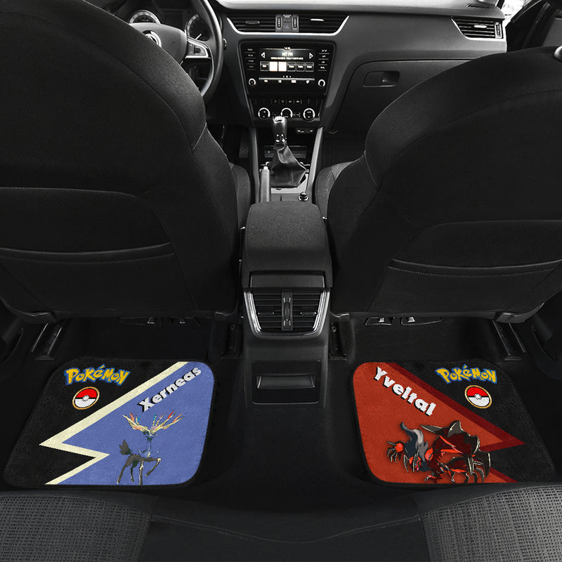 Xerneas Yveltal Pokemon Car Floor Mats Car Accessories Nearkii