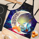 Pokemon Couple Latios Latias Love You To The Moon Galaxy Custom Apron Best Gift For Anyone Who Loves Cooking