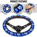 Pokemon Eevee Evolution Vaporeon Car Steering Wheel Cover Nearkii