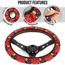 Mushroom Pokemon Premium Car Steering Wheel Cover Nearkii