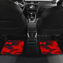 Camo Bright Red Car Floor Mats Car Accessories Nearkii