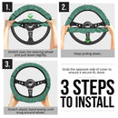 Kamado Tanjiro Demon Slayer Anime Car Steering Wheel Cover 6 Nearkii