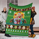 Green Golden Girls Christmas Blanket Amazing Gift Idea Nearkii